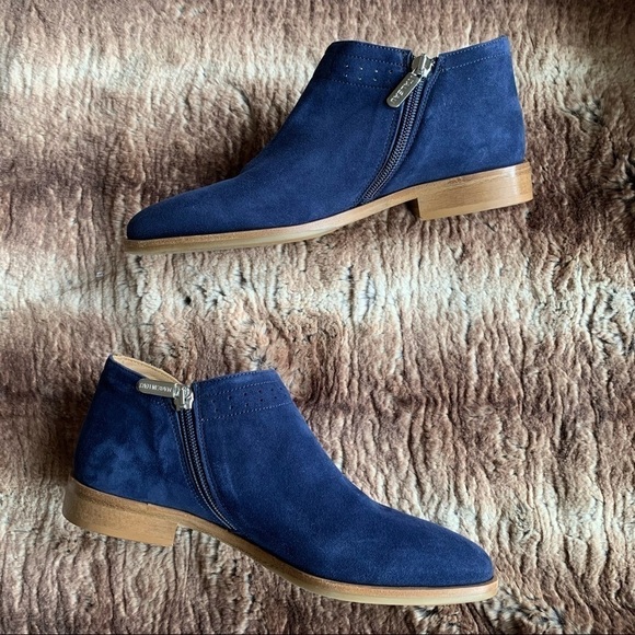 Italeau Florence Bootie Denim Suede - Picture 2 of 10